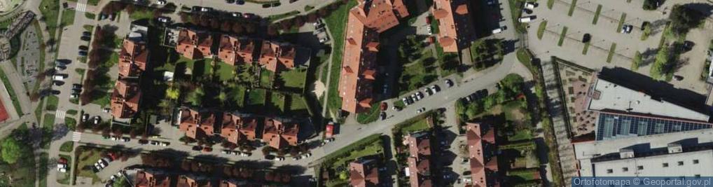Zdjęcie satelitarne Dwa Światy ul.