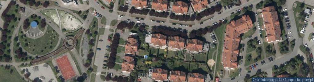 Zdjęcie satelitarne Dwa Światy ul.