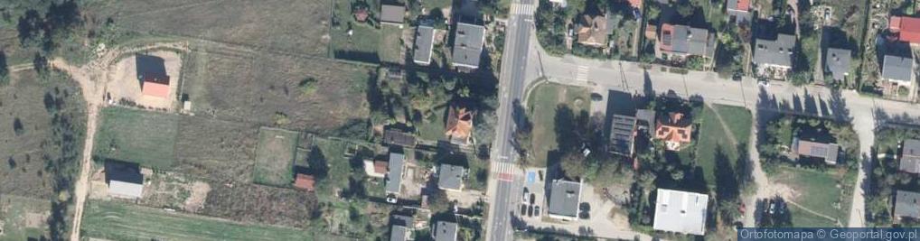 Zdjęcie satelitarne Dworcowa ul.