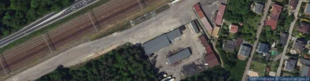 Zdjęcie satelitarne Dworcowa ul.