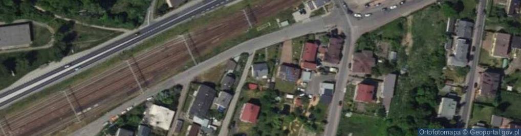 Zdjęcie satelitarne Dworcowa ul.