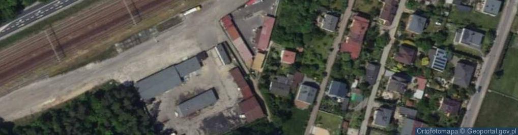 Zdjęcie satelitarne Dworcowa ul.
