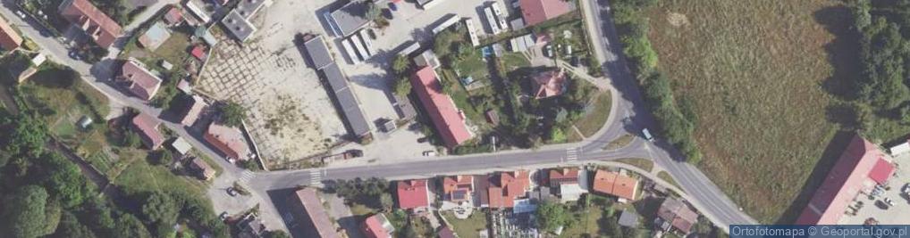 Zdjęcie satelitarne Dworska ul.
