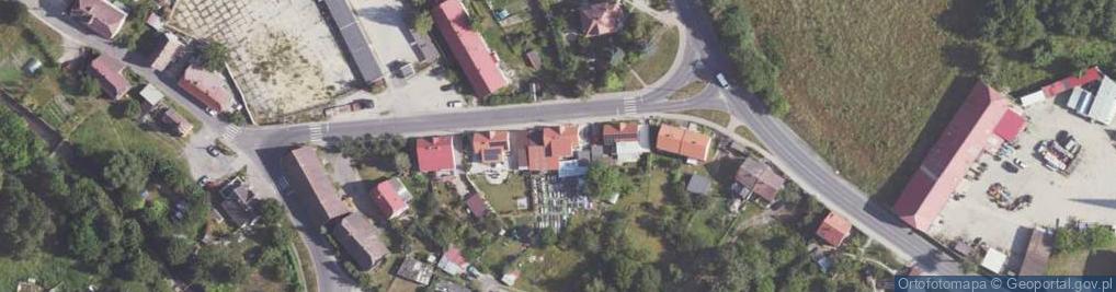 Zdjęcie satelitarne Dworska ul.