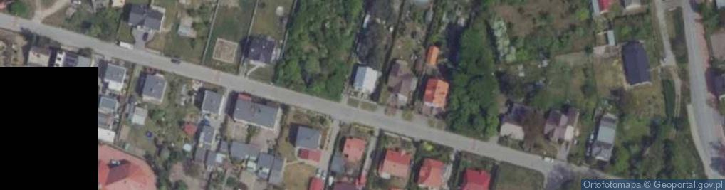 Zdjęcie satelitarne Dworcowa ul.