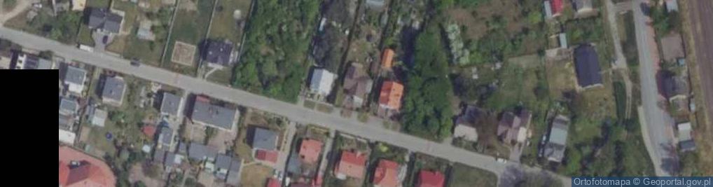 Zdjęcie satelitarne Dworcowa ul.