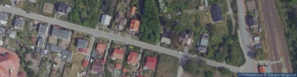 Zdjęcie satelitarne Dworcowa ul.