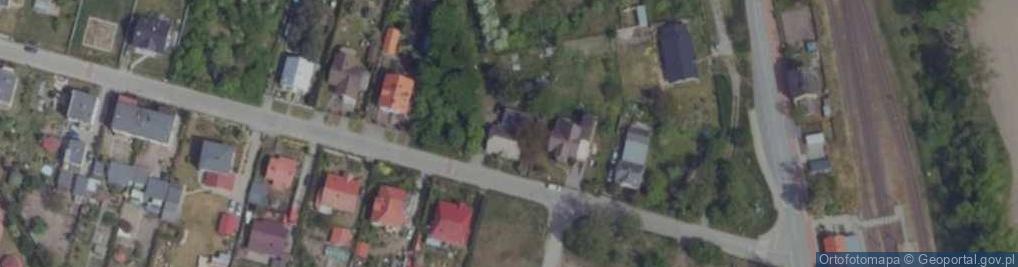 Zdjęcie satelitarne Dworcowa ul.