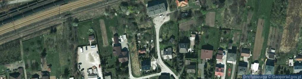 Zdjęcie satelitarne Dworcowa ul.