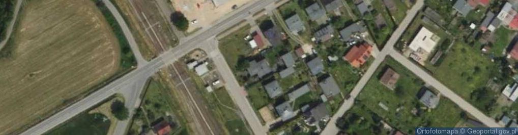 Zdjęcie satelitarne Dworcowa ul.