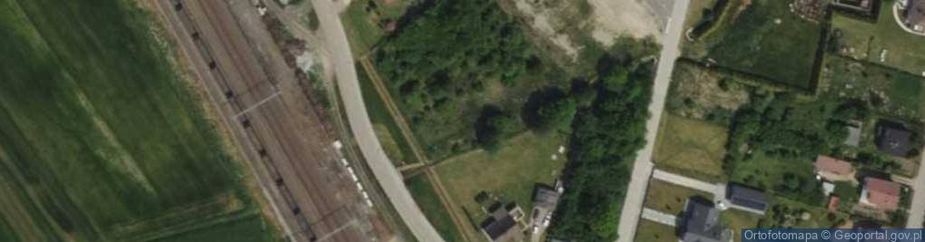 Zdjęcie satelitarne Dworcowa ul.