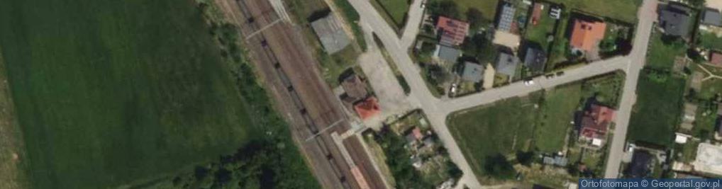 Zdjęcie satelitarne Dworcowa ul.