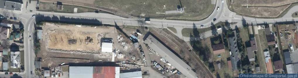 Zdjęcie satelitarne Dworcowa ul.