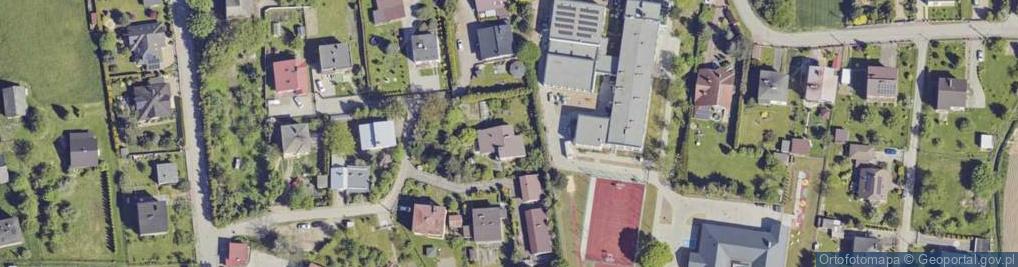 Zdjęcie satelitarne Dworska ul.