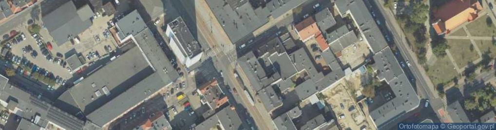 Zdjęcie satelitarne Dworcowa ul.