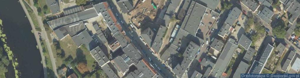 Zdjęcie satelitarne Dworcowa ul.