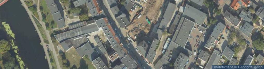 Zdjęcie satelitarne Dworcowa ul.