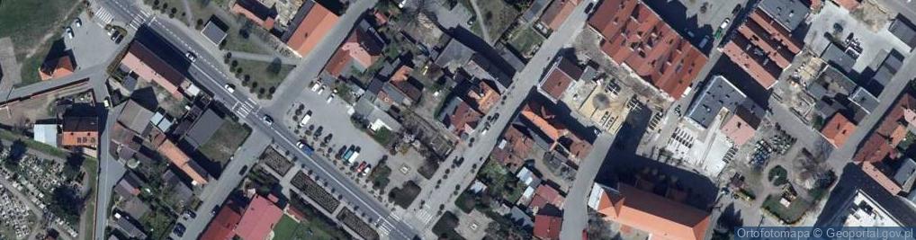 Zdjęcie satelitarne Dworcowa ul.