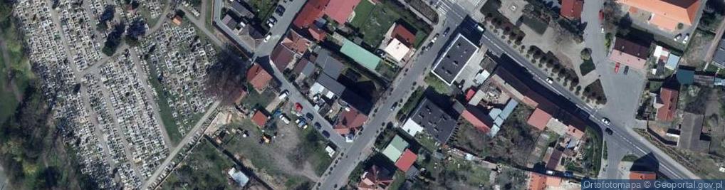 Zdjęcie satelitarne Dworcowa ul.