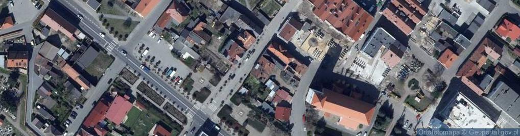 Zdjęcie satelitarne Dworcowa ul.