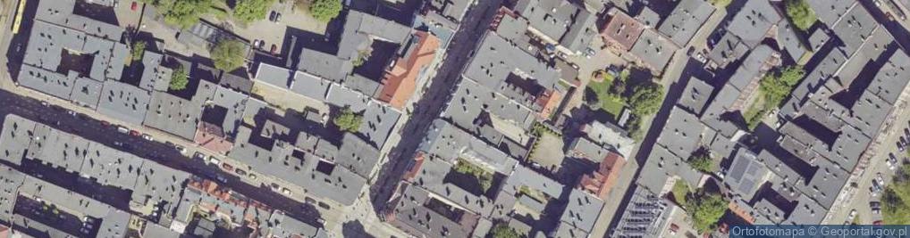 Zdjęcie satelitarne Dworcowa ul.