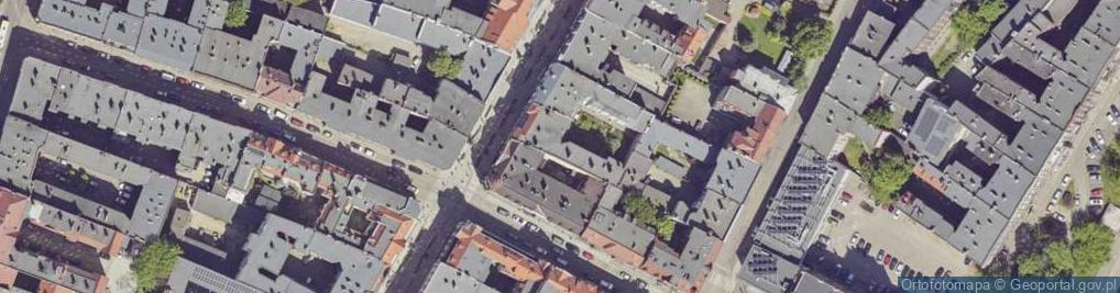 Zdjęcie satelitarne Dworcowa ul.