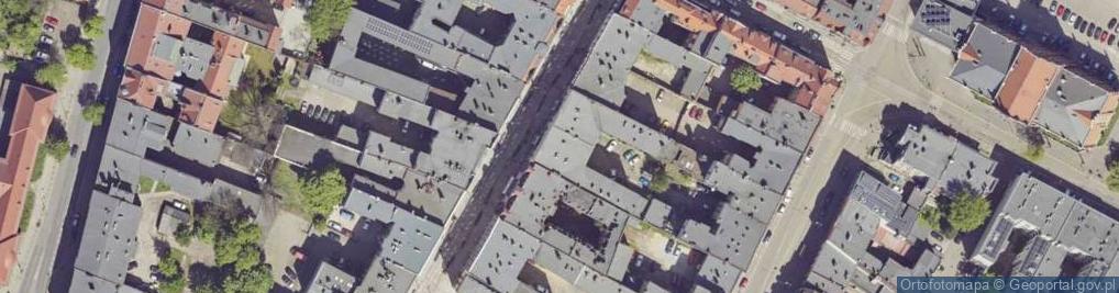 Zdjęcie satelitarne Dworcowa ul.