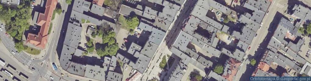 Zdjęcie satelitarne Dworcowa ul.