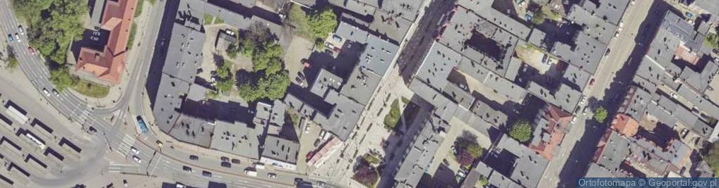 Zdjęcie satelitarne Dworcowa ul.