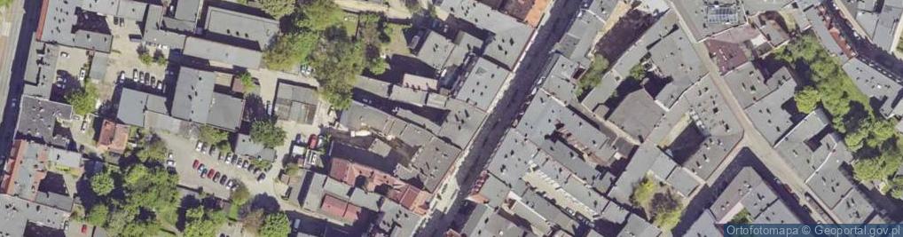 Zdjęcie satelitarne Dworcowa ul.