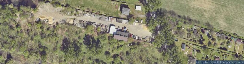 Zdjęcie satelitarne Dworska ul.