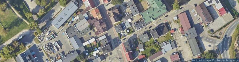 Zdjęcie satelitarne Dworcowa ul.