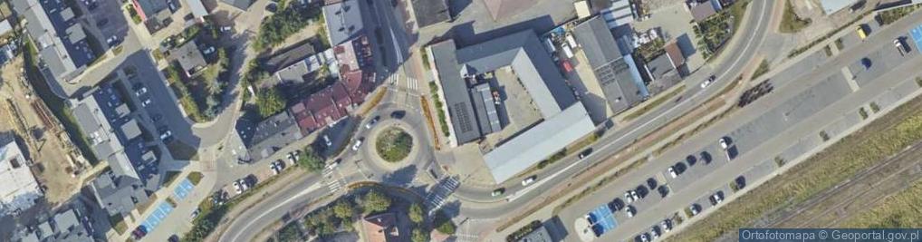 Zdjęcie satelitarne Dworcowa ul.