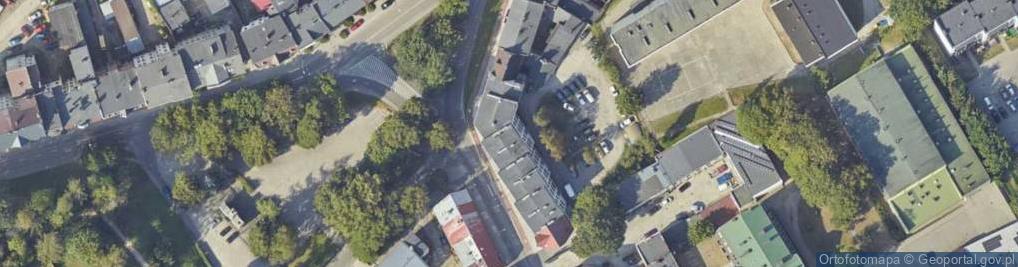 Zdjęcie satelitarne Dworcowa ul.