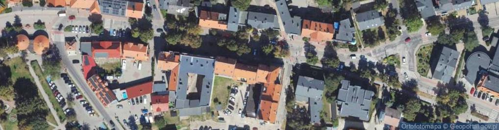 Zdjęcie satelitarne Dworcowa ul.