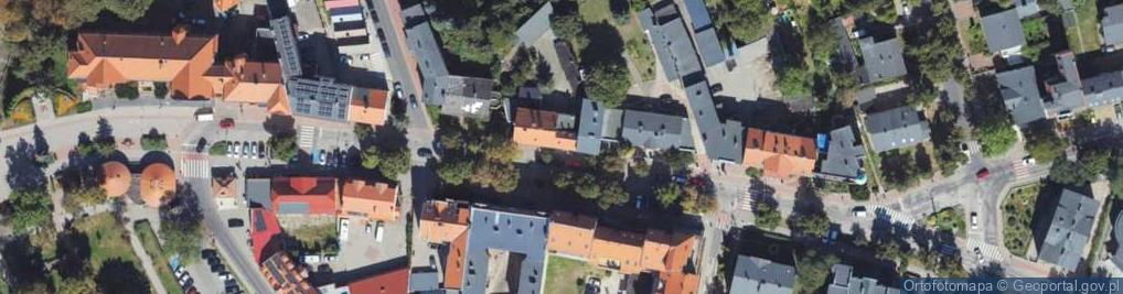 Zdjęcie satelitarne Dworcowa ul.