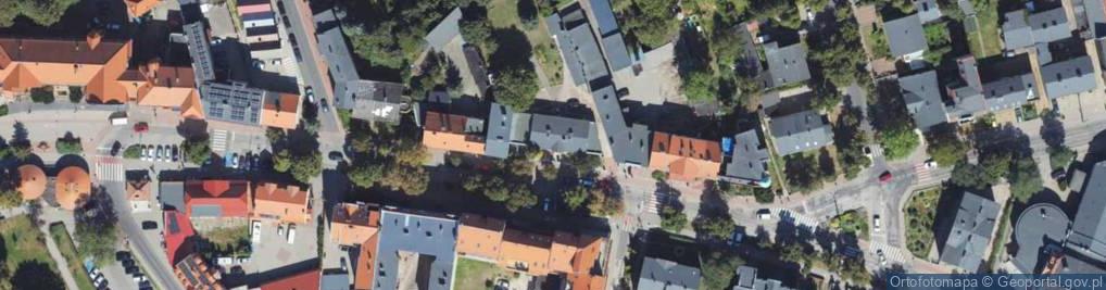 Zdjęcie satelitarne Dworcowa ul.