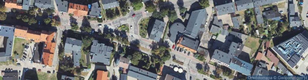 Zdjęcie satelitarne Dworcowa ul.