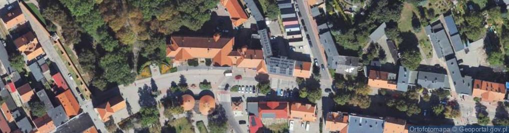 Zdjęcie satelitarne Dworcowa ul.