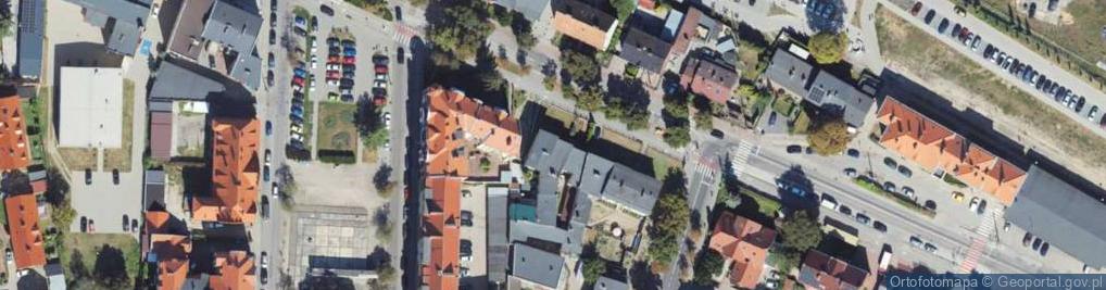 Zdjęcie satelitarne Dworcowa ul.