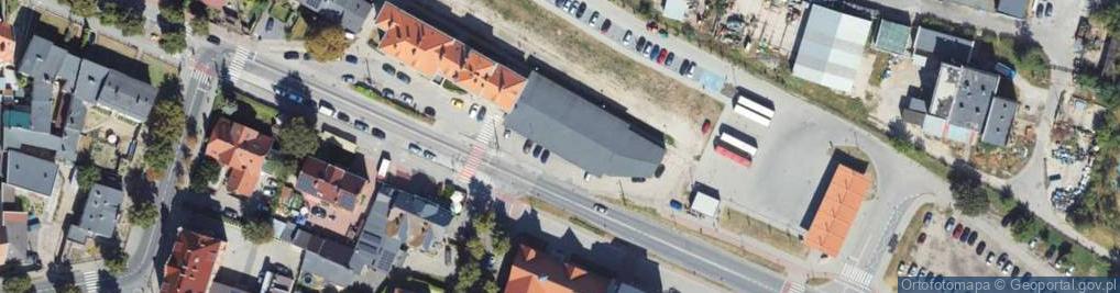 Zdjęcie satelitarne Dworcowa ul.