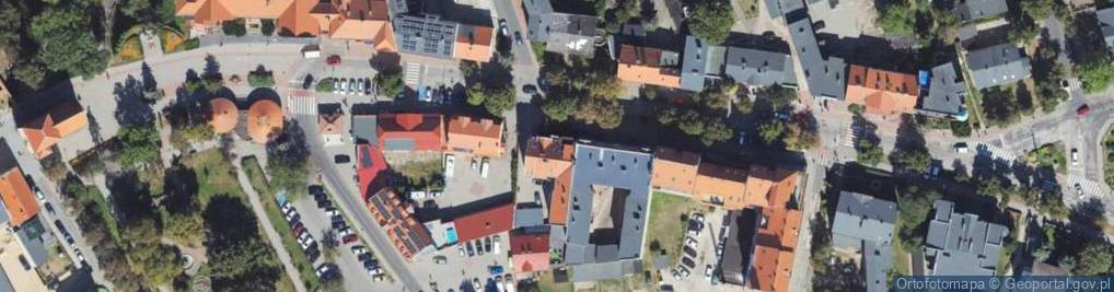 Zdjęcie satelitarne Dworcowa ul.