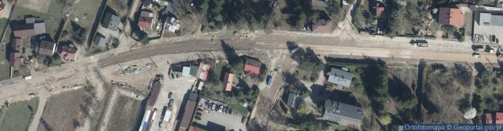 Zdjęcie satelitarne Dworska ul.