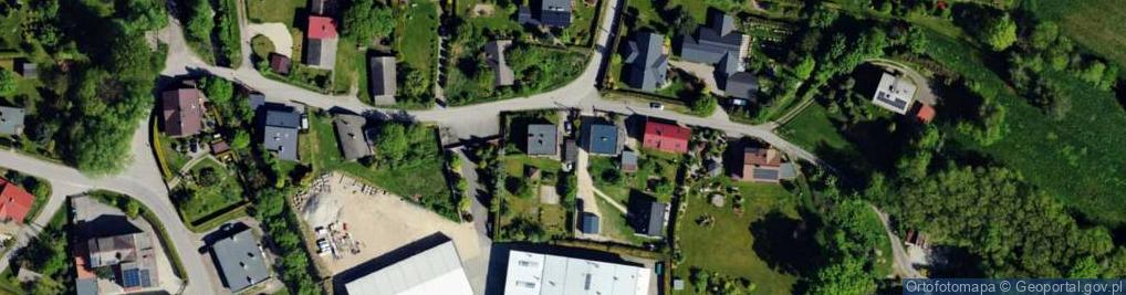 Zdjęcie satelitarne Dworska ul.