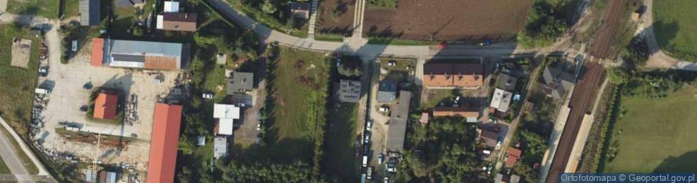 Zdjęcie satelitarne Dworcowa ul.