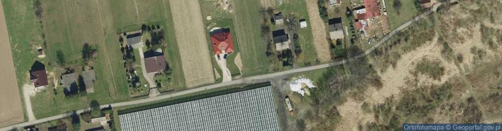Zdjęcie satelitarne Dworska ul.