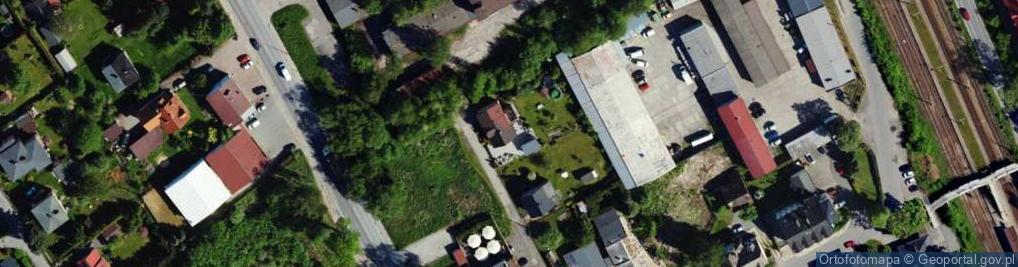 Zdjęcie satelitarne Dworcowa ul.