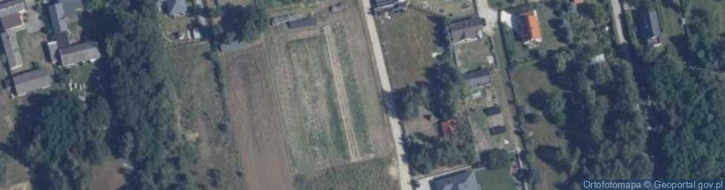 Zdjęcie satelitarne Dworzaczka, dr. ul.