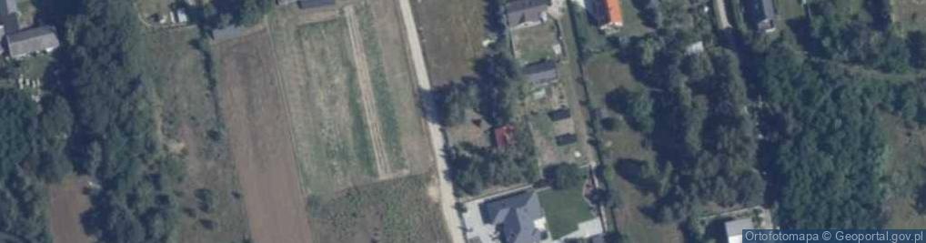 Zdjęcie satelitarne Dworzaczka, dr. ul.