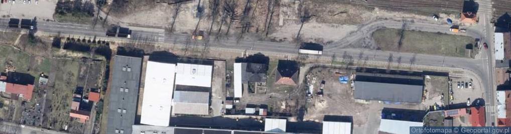 Zdjęcie satelitarne Dworcowa ul.